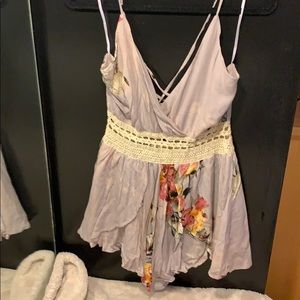 A’GACI lavender romper